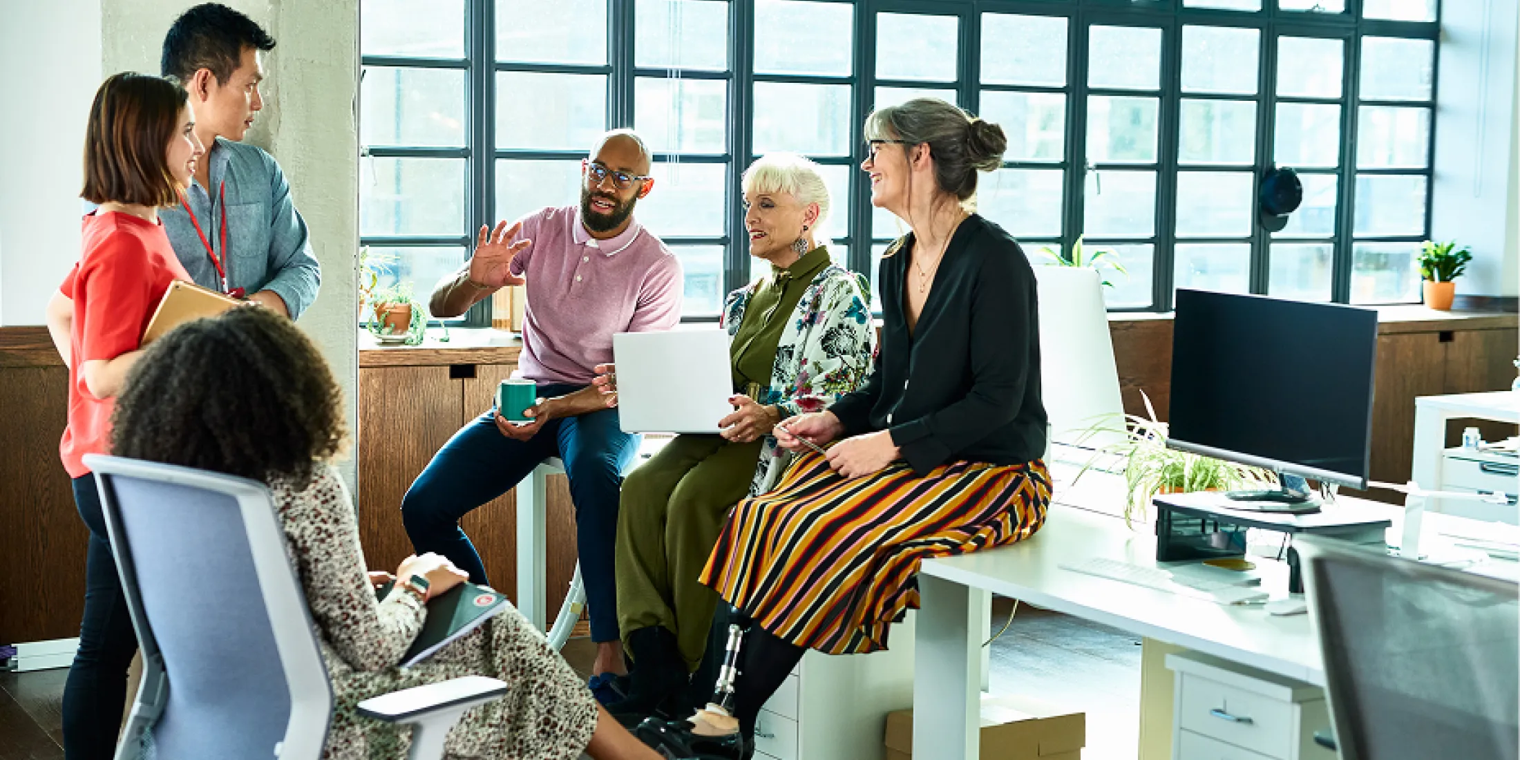 People Group Startup Socializing