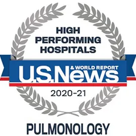 Us News Pulmonology 2020-21 Seal