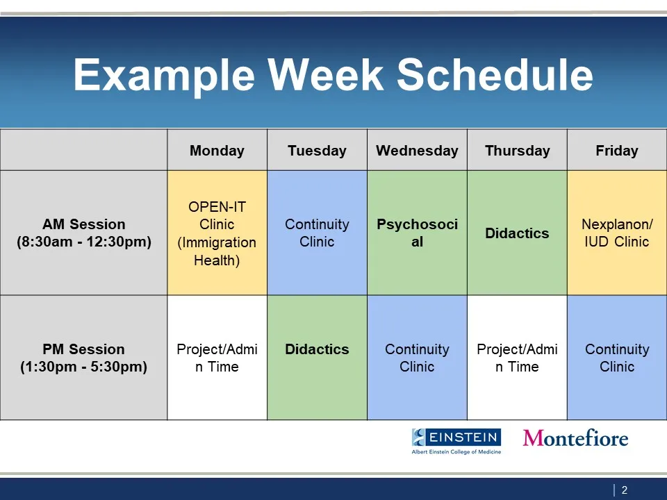 primary-care-social-internal-medicine-example-week-schedule