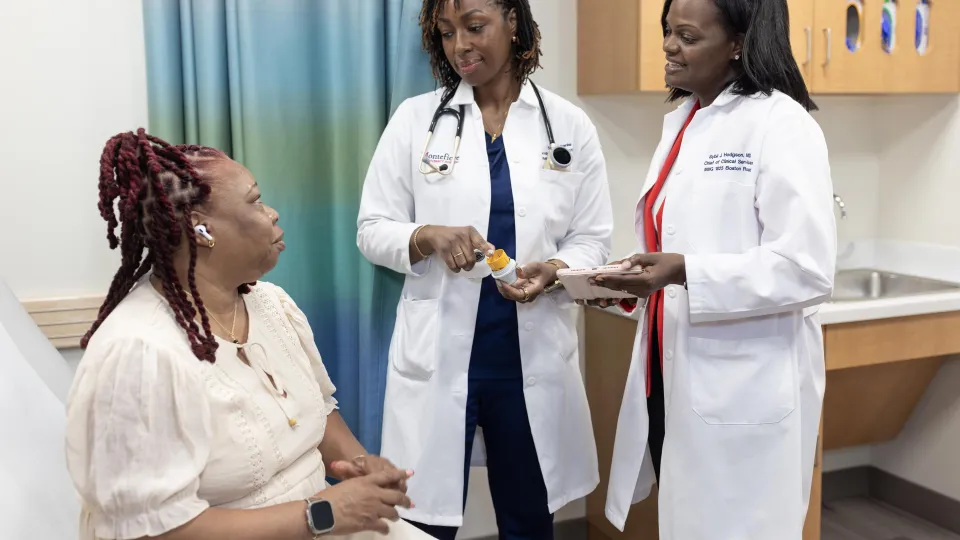Montefiore Einstein Doctors with Patient